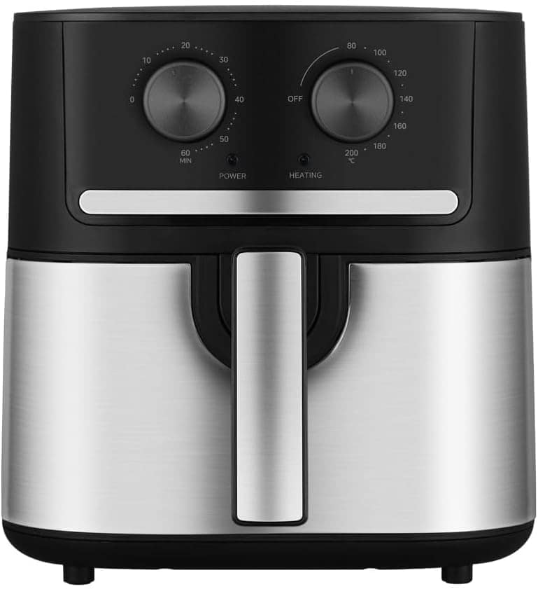 Fritadeira Air Fryer 5,5L Cyclone Preto e Inox Midea | É bom mesmo? Descubra antes de comprar
