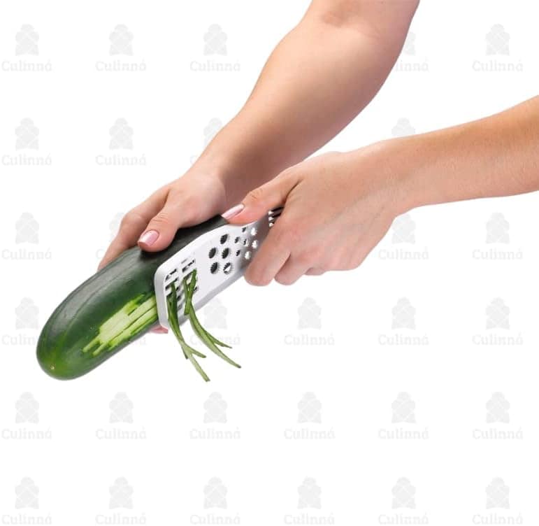 Descascador Fatiador 5 em 1, Branco, 2 Peças CULINNÁ - Image 9