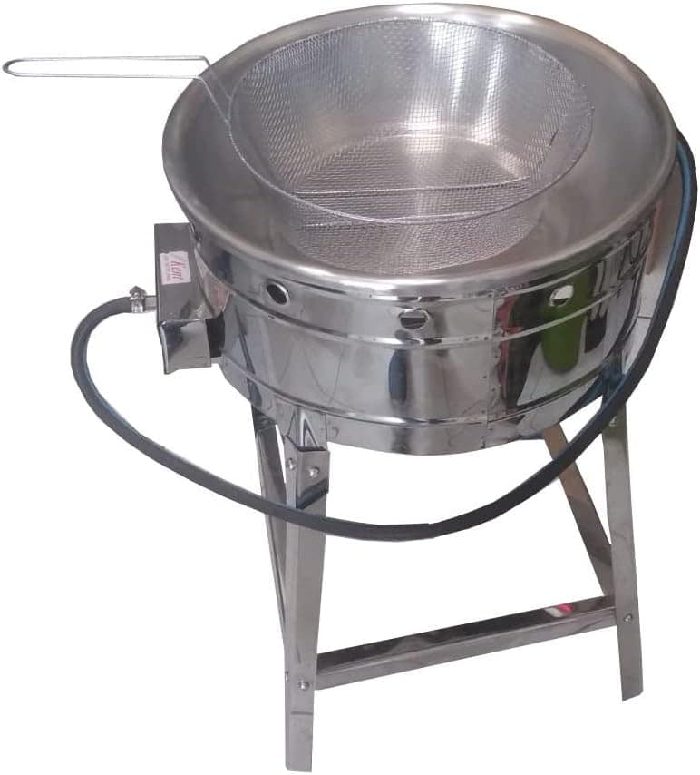 Fritadeira Tacho a Gás Inox 8 Litros - Image 2