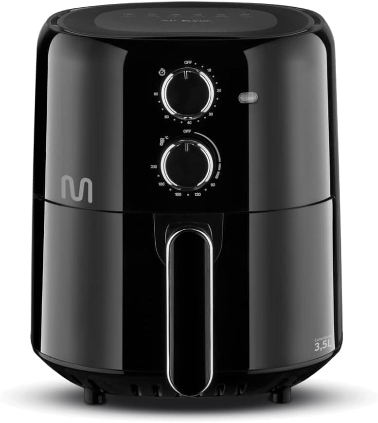 Fritadeira Elétrica Air Fryer 3,5L 1500W 127V Preto Multi | É bom mesmo? Descubra antes de comprar