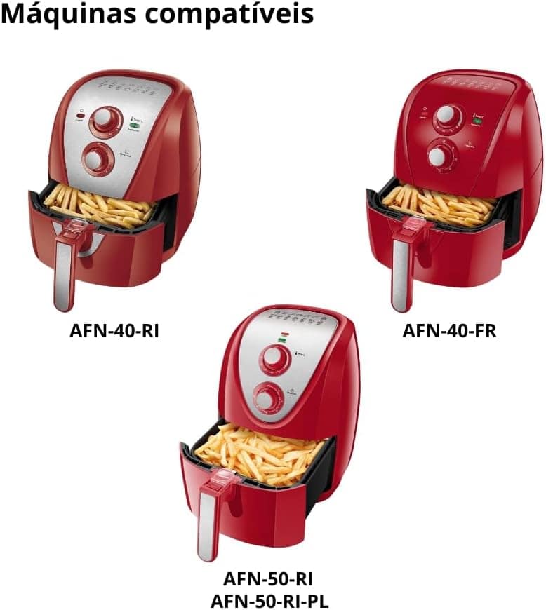 Cabo Alça Puxador Vermelho para Fritadeira Elétrica Air Frye... | É bom mesmo? Descubra antes de comprar - Image 2