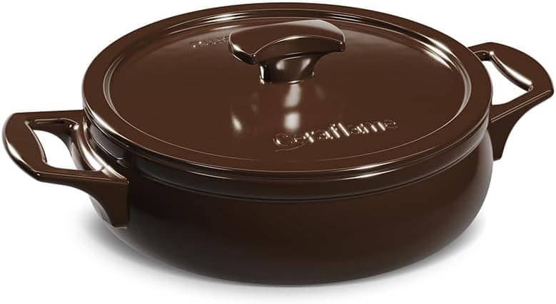 Ceraflame Frigideira New Premiere+ 24Cm C/Alca 2000Ml - Choc...