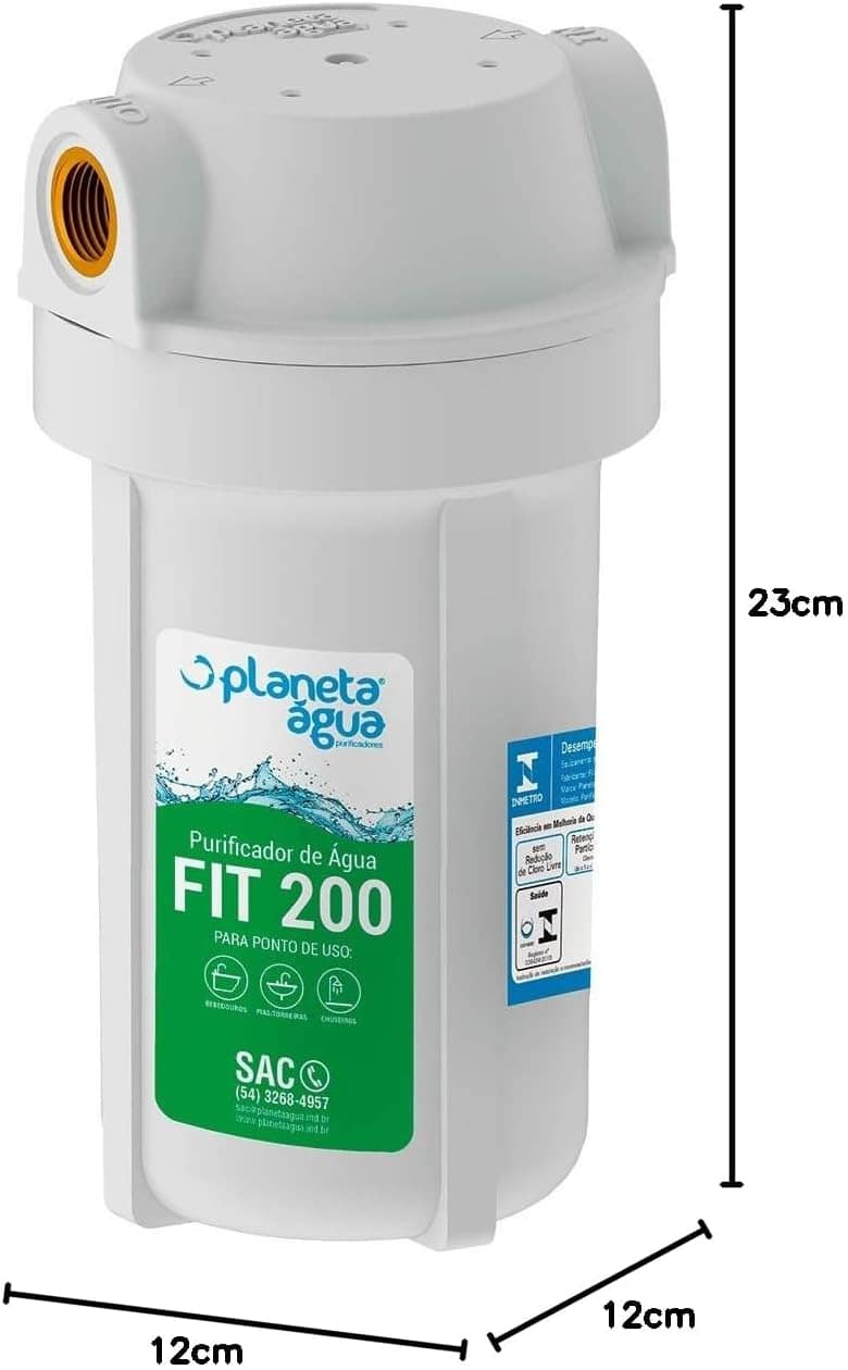 Purificador Fit 200 com Rosca de 1/2", Planeta Água, 2000, B... | É bom mesmo? Descubra antes de comprar - Image 6