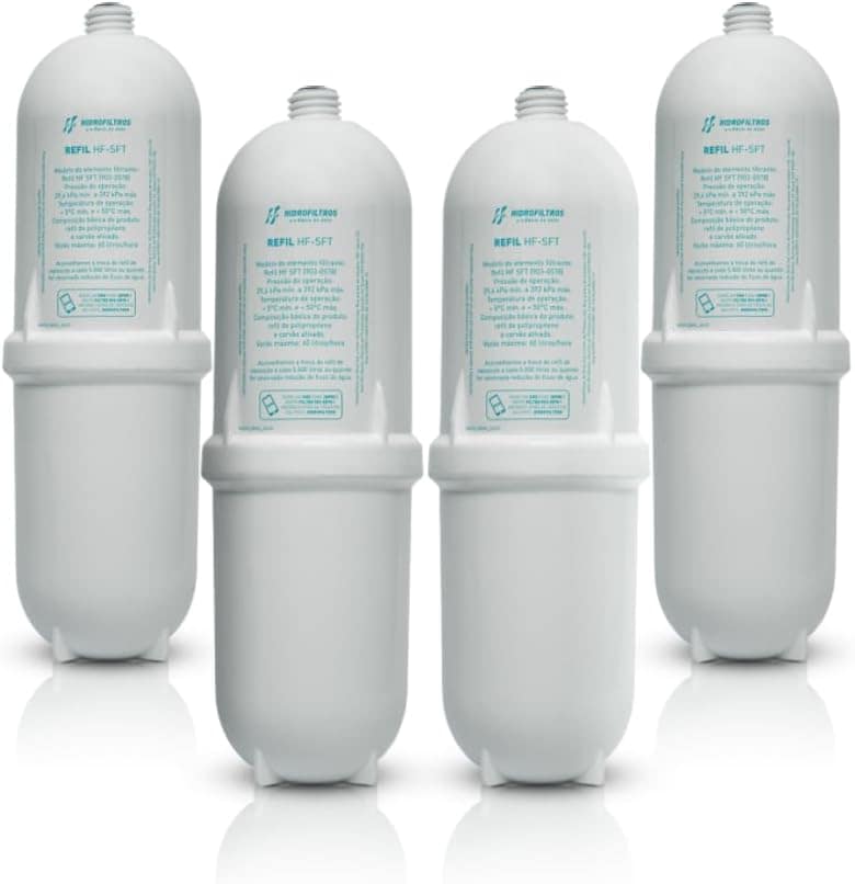 Kit 04 Refil Filtro Hidrofiltros Compatível com Purificador ... | É bom mesmo? Descubra antes de comprar