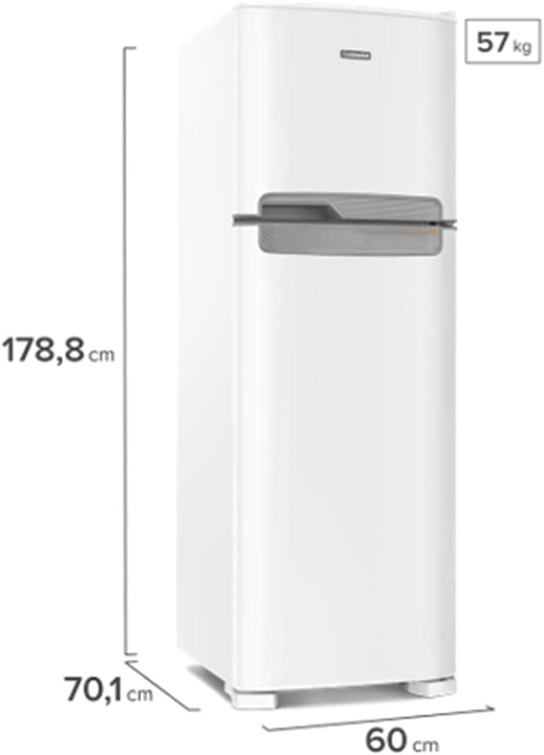 Refrigerador 370L 2 Portas Frost Free 110 Volts, Branco, Con... - Image 5