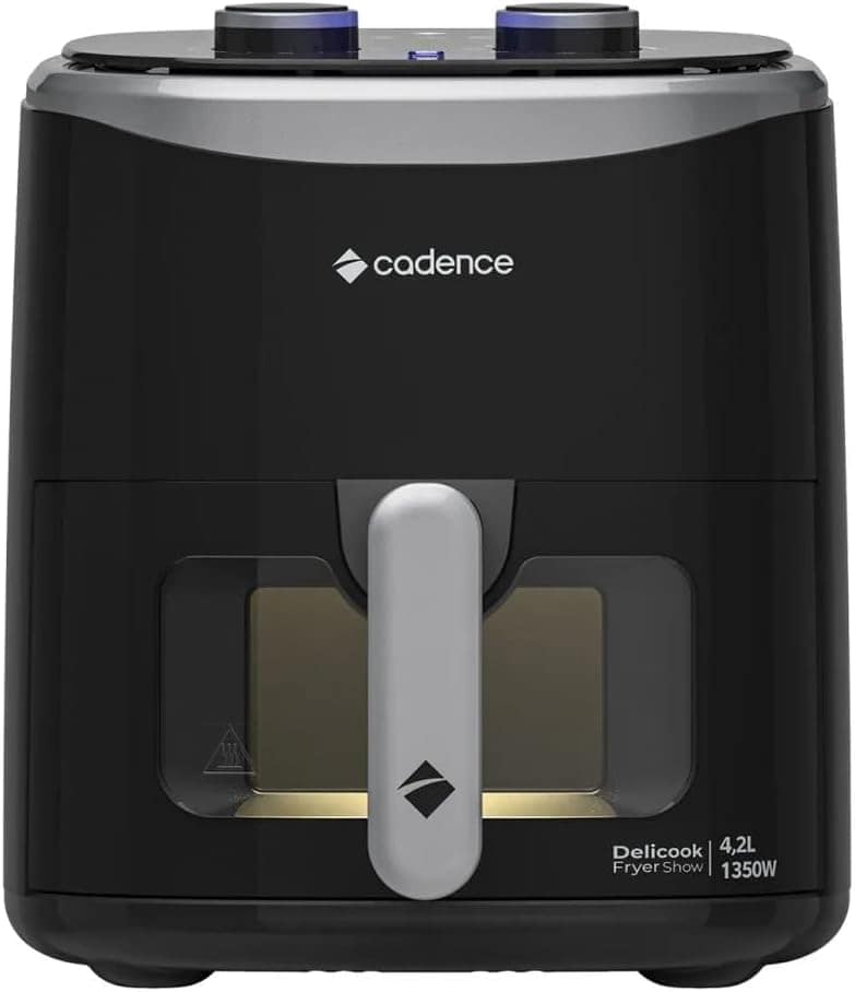 Fritadeira Sem Óleo 4,2L Cadence com Visor Delicook Fryer Sh... | É bom mesmo? Descubra antes de comprar