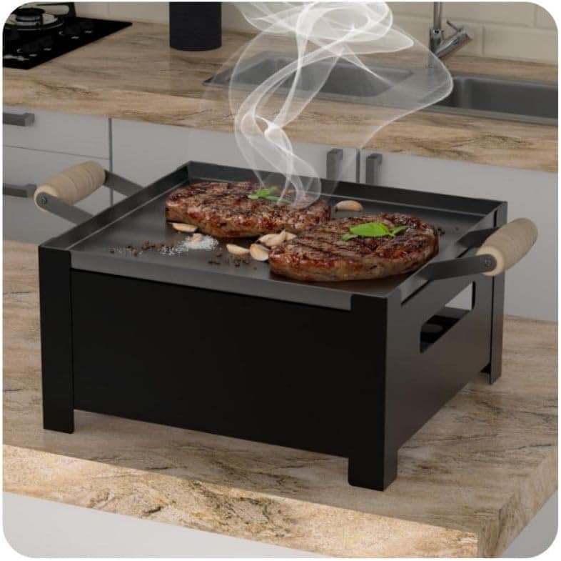 Fassin Shop, Churrasqueira Bistequeira Chapa Rechaud a Álcoo... - Image 4