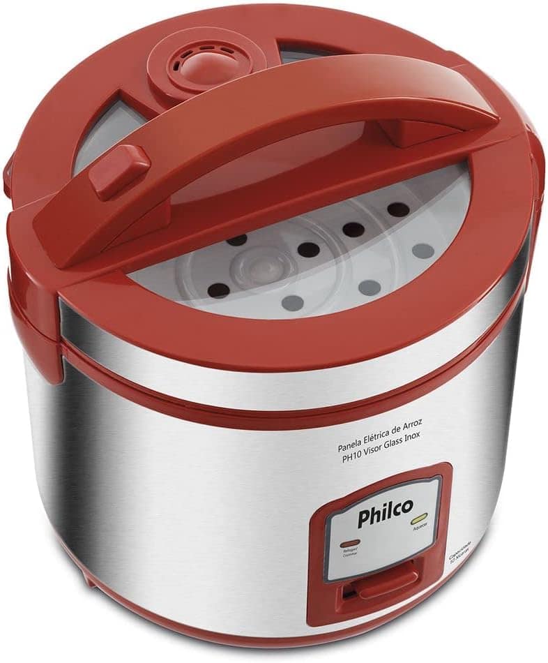 PANELA DE ARROZ PH10V VISOR GLASS INOX 220V - Image 5