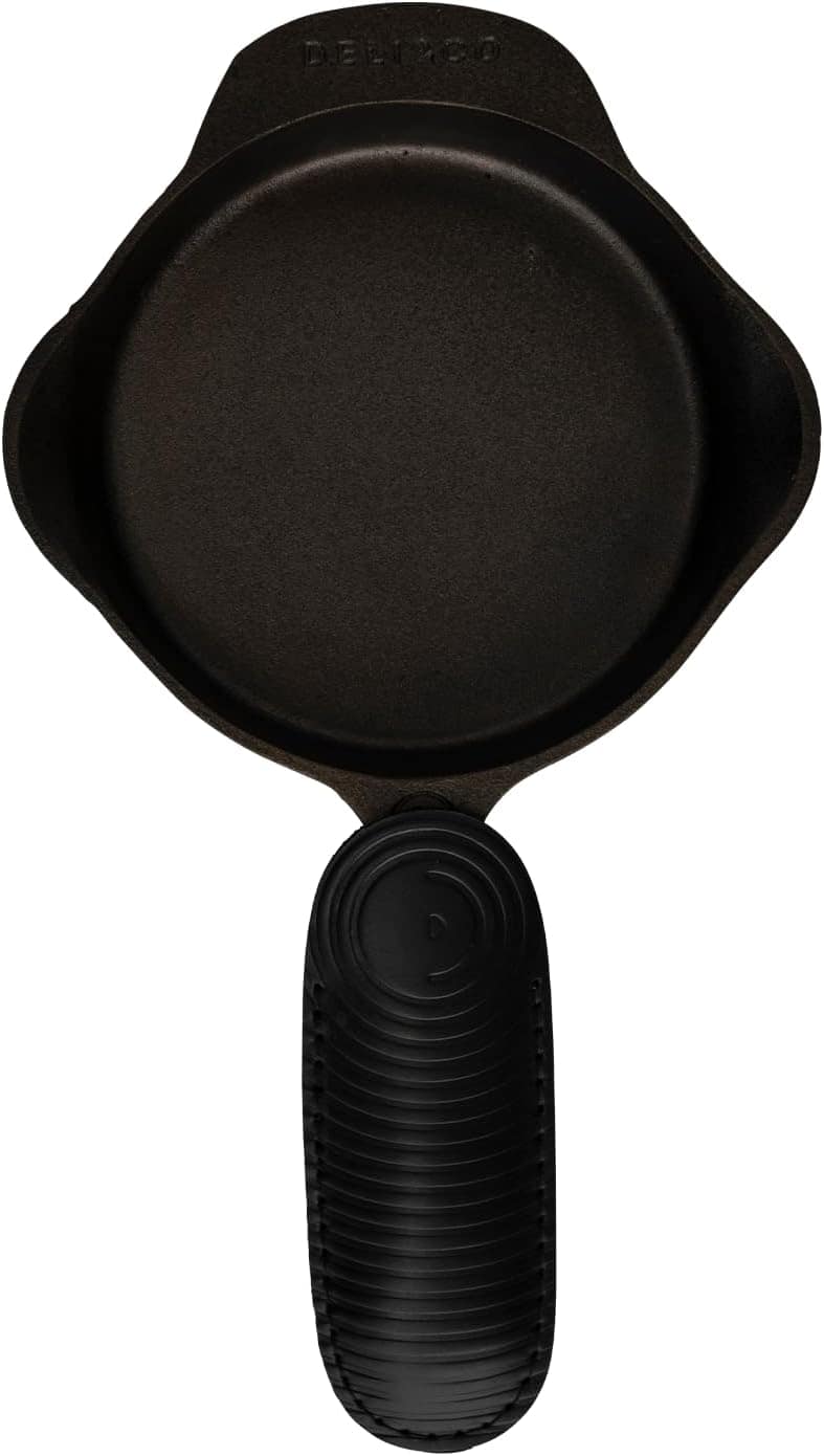 Frigideira de ferro Skillet 16cm, panela de ferro polida e p... - Image 2