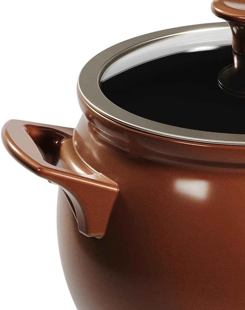 Ceraflame Cacarola New Premiere Baixa 14Cm 1250Ml - Cobre - Image 3