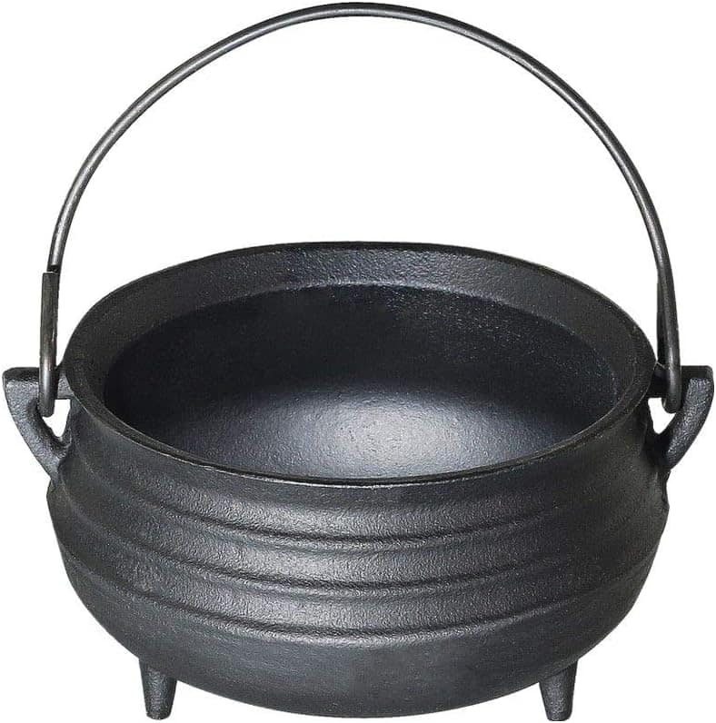 Panela Tripé Nº 7 Ferro Fundido Tampa Ferro Santana 5 Lt - Image 2