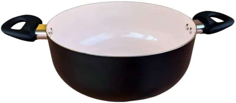 Jogo de Panelas 7 Peças Cerâmica Linha Toronto Preta - Image 2