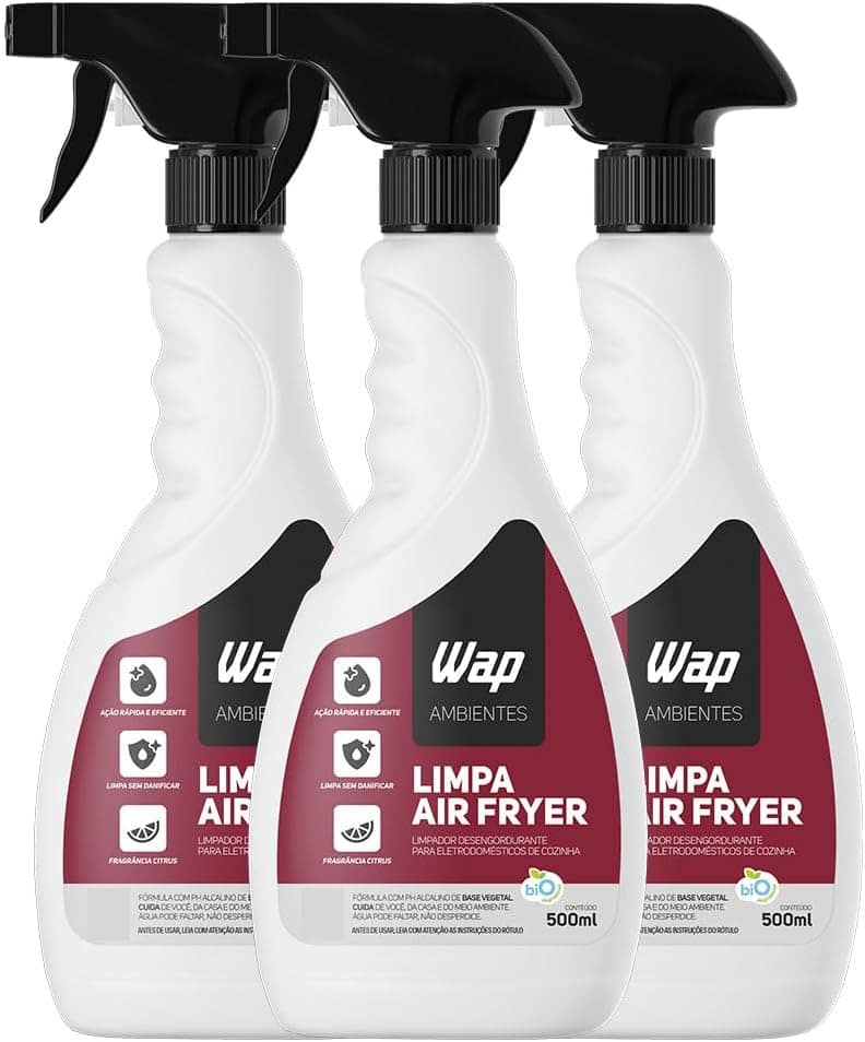 Kit 3 Limpa Air Fryer Limpa Utensílios Cozinha Fogão Eletrod... | É bom mesmo? Descubra antes de comprar