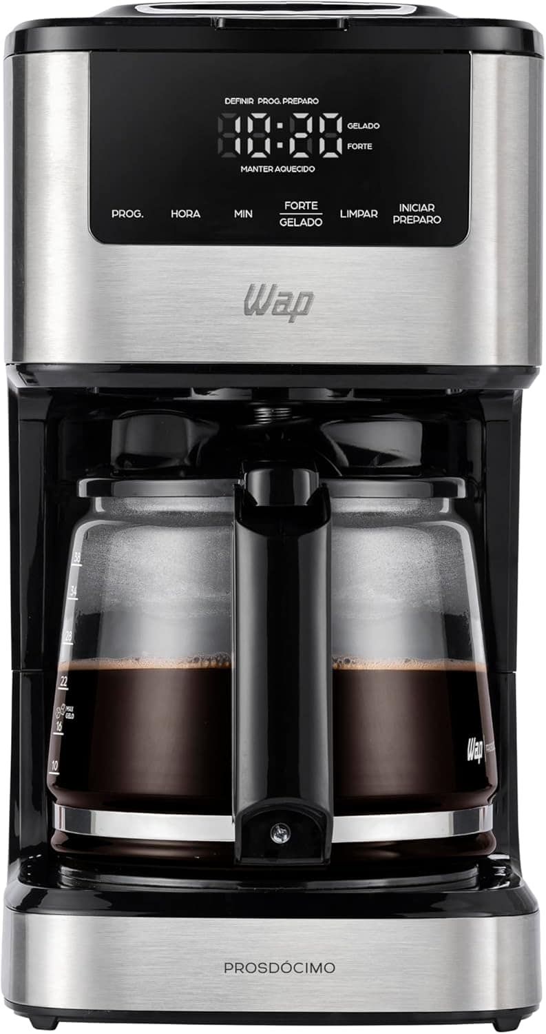 WAP Cafeteira Elétrica Digital AROMA WCD1500, 1,5 Litros com... - Image 2