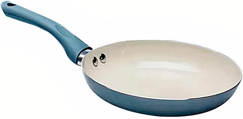 Frigideira, 22 Cm, Azul, Revest em Cerâmica, Casambiente