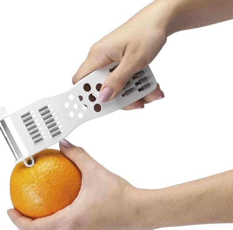 Descascador Fatiador 5 em 1, Branco, 2 Peças CULINNÁ - Image 6