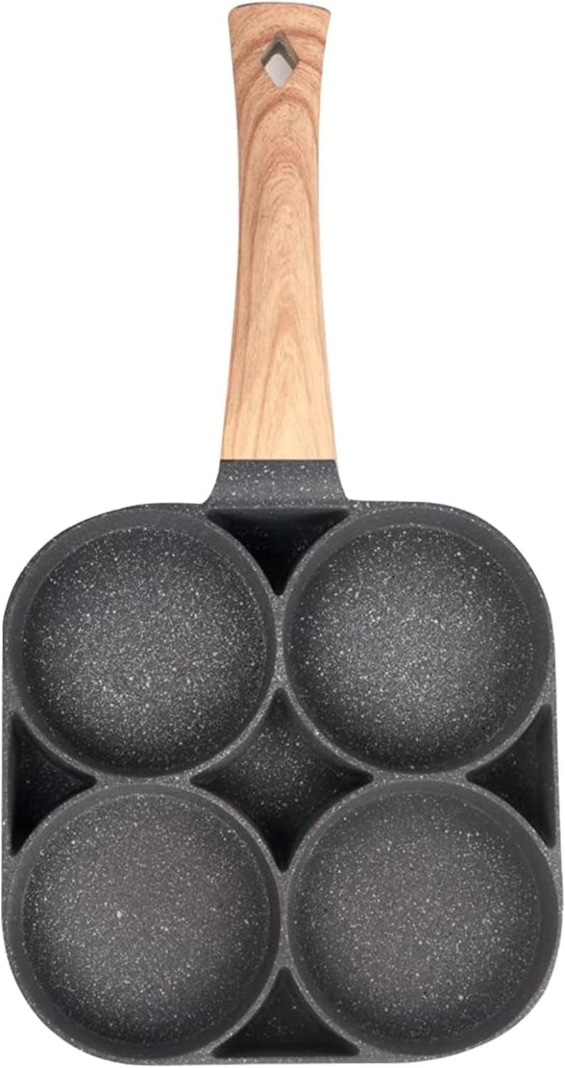 Frigideira Antiaderente Para Ovo Com 4 Divisórias 33cm