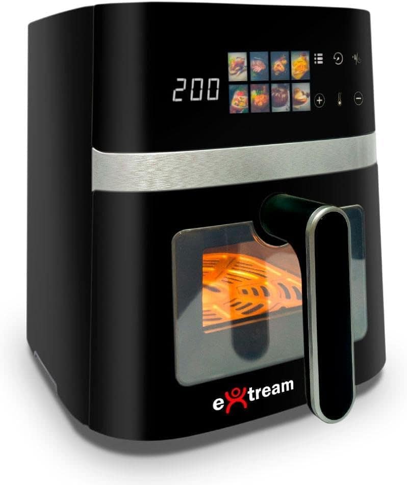Air Fryer Fritadeira Elétrica Digital Extream 5,5l Preto e P... | É bom mesmo? Descubra antes de comprar
