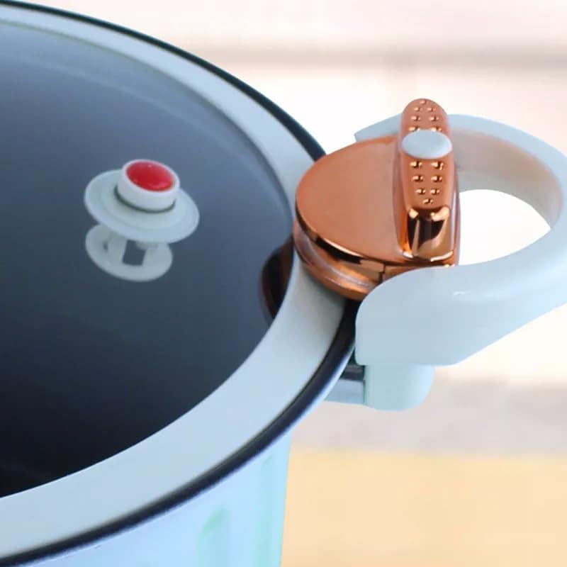 Panela de Pressão de Ferro Fundido 12L com Alças e Tampa, Az... - Image 2