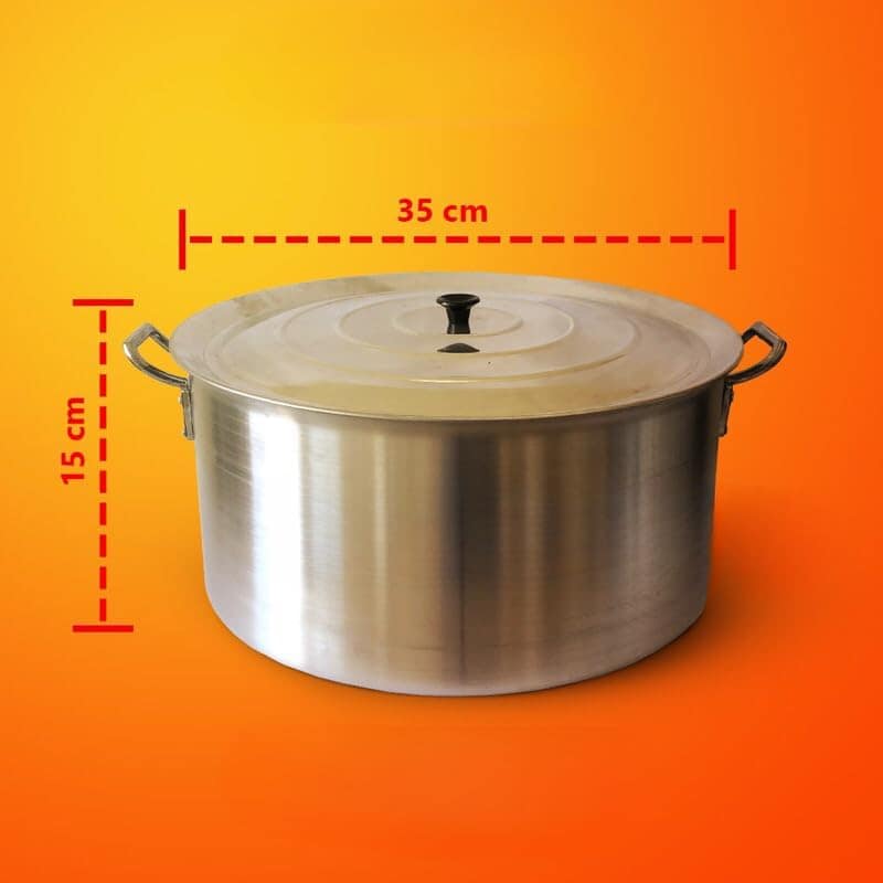 Panela grande de alumínio para hotel/restaurante/industrial/... - Image 2