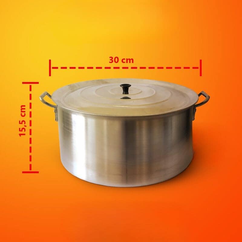 Panela grande de alumínio para hotel/restaurante/industrial/... - Image 3