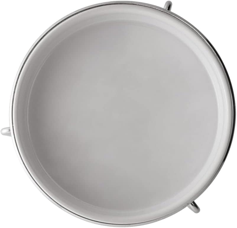 CJ 3PC RECHAUD P/QUEIJO BRIE C/FACA AÇO INOX E SUPORTE NIQUE... - Image 2