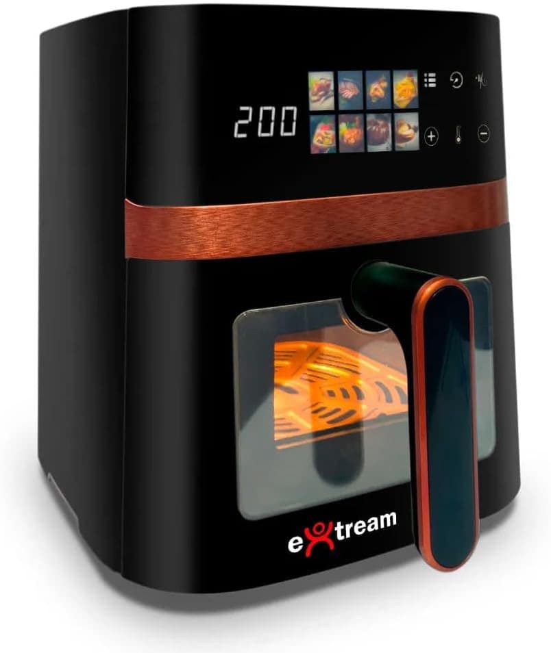 Air Fryer Fritadeira Elétrica Digital Extream 5,5l Preto e C... | É bom mesmo? Descubra antes de comprar