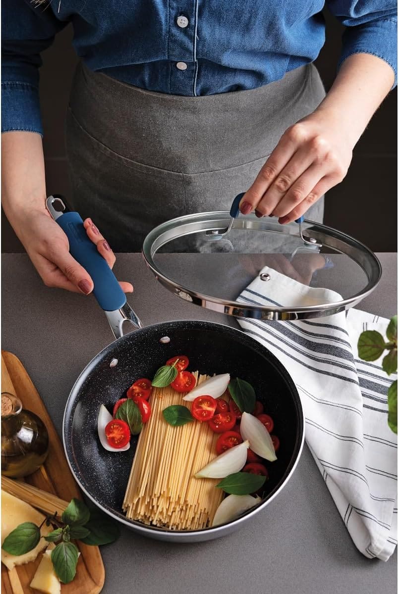 Frigideira Funda Com Tampa Tramontina Romagna Em Aço Inox E ... - Image 2