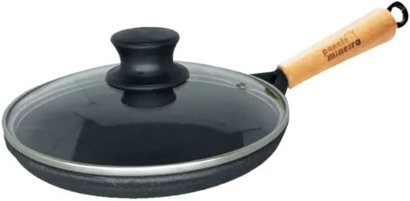 Chapa Frigideira Tapioca Panela Mineira Ferro Fundido 19cm C...