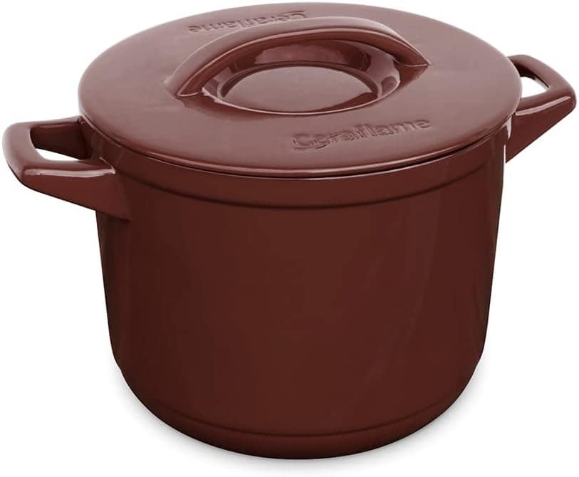 Ceraflame Caçarola de Cerâmica Alta Duo+ 24cm 7 Litros Choco...