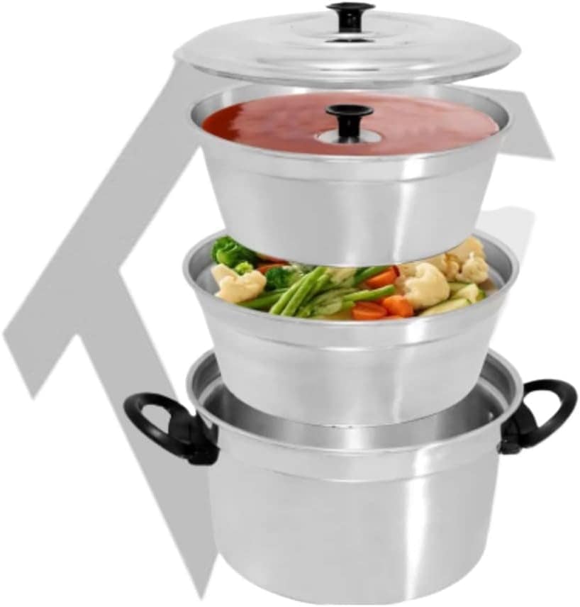 Panela Multiuso 3 em 1 forma de pudim banho maria cozimento ... - Image 3