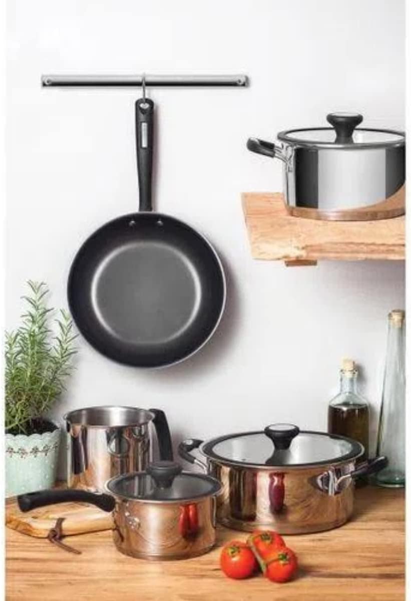 Jogo de Panelas Tramontina Solar Silicone em Aço Inox com Fu... - Image 8