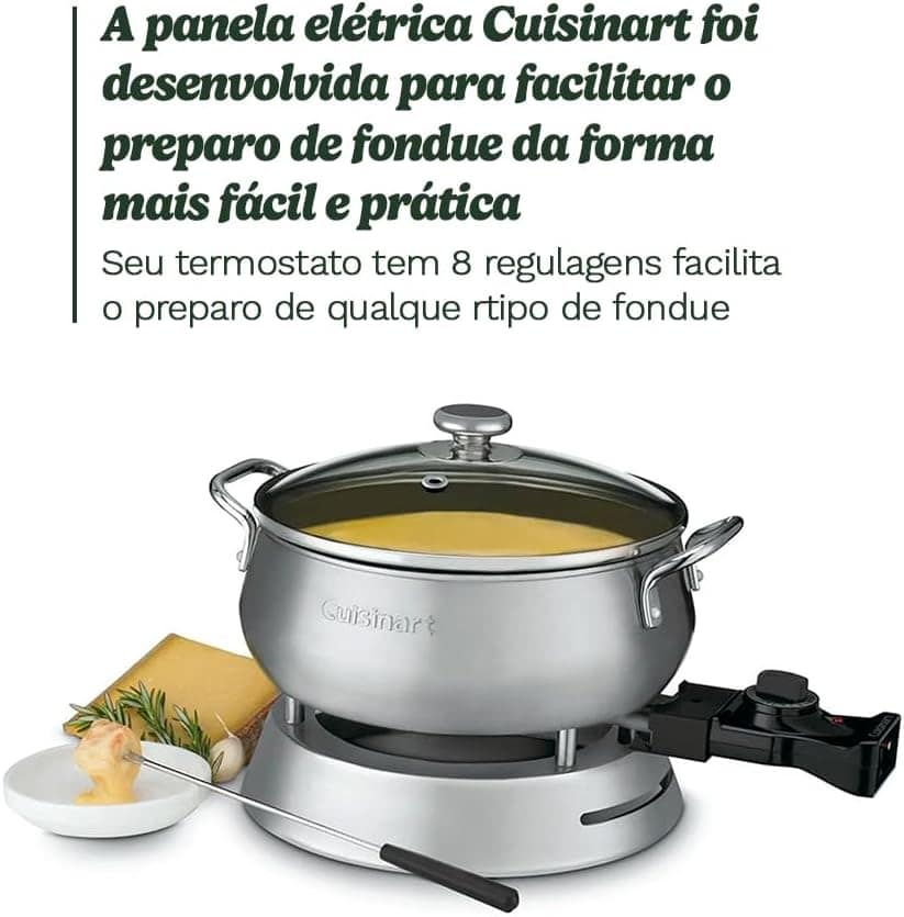 Cuisinart, Panela Elétrica com acessórios para Fondue em Aço... - Image 2