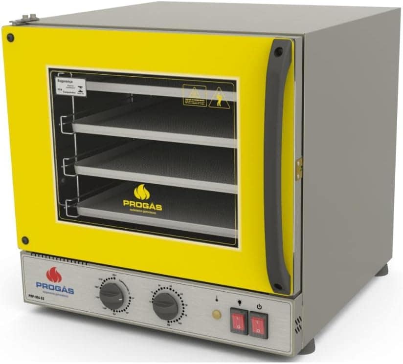 Forno Turbo Elétrico Fast Oven Prp-004 G2 Amarelo - Progás 1...
