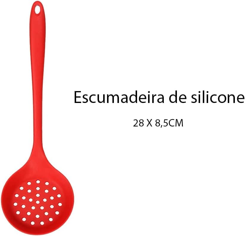 Kit Completo Utensílios de Silicone Premium - Colher de Arro... - Image 5