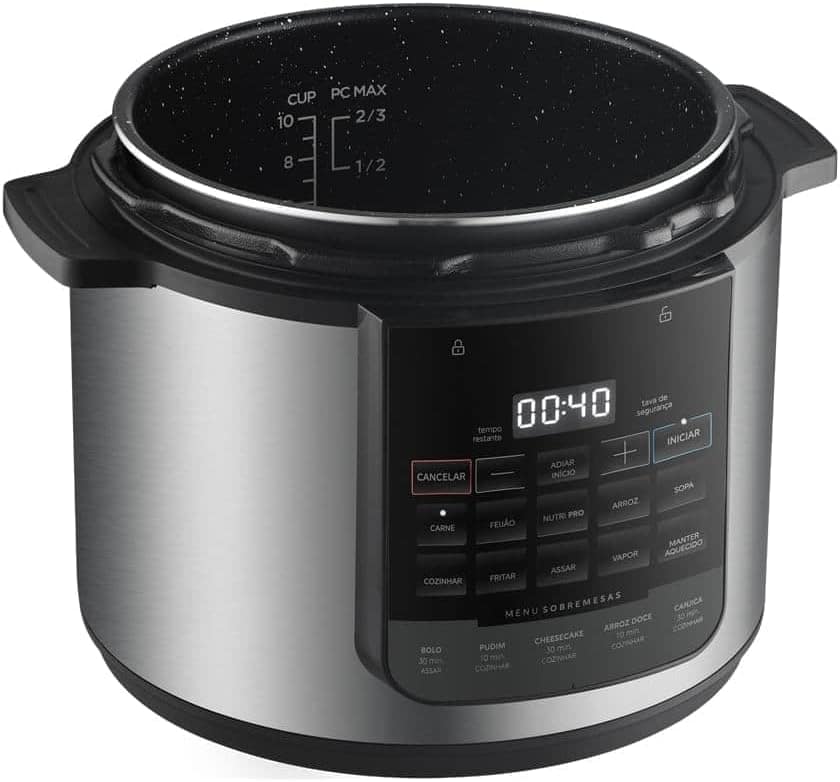 Panela de Pressão Elétrica 5L NutriPro Inox Midea - Image 2