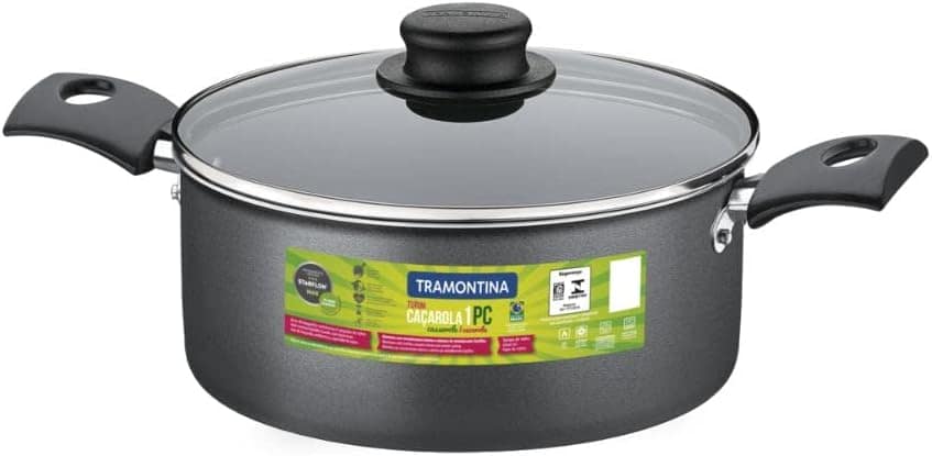 Caçarola de aluminio com revestimento interno de antiaderent... - Image 9