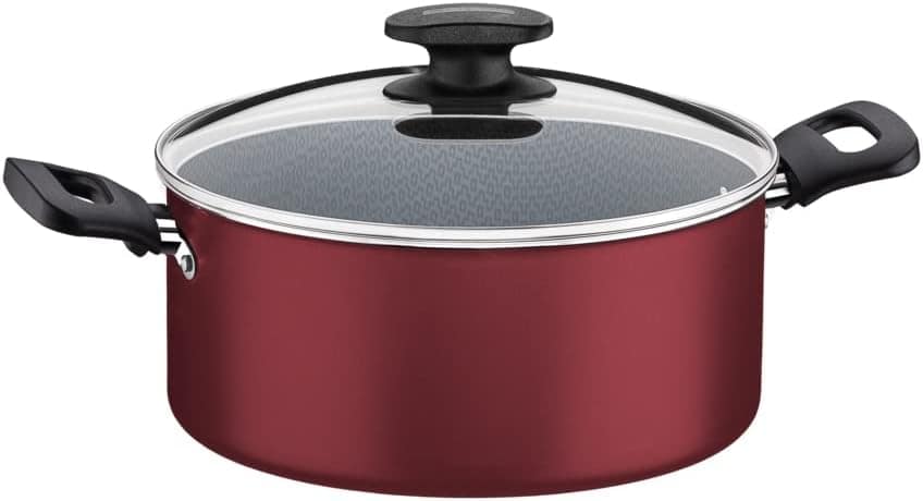 Caçarola Em Alumínio Com Revestimento Interno Antiaderente S...