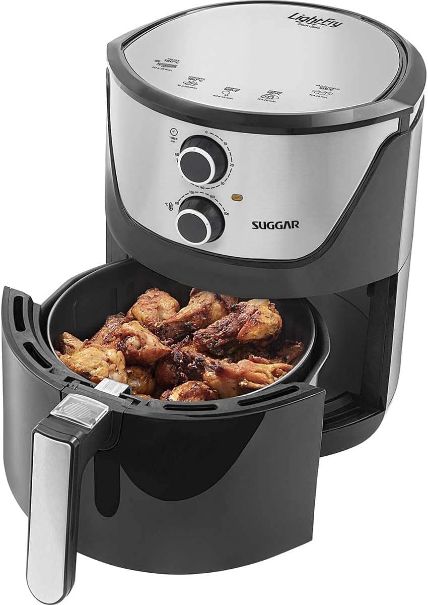 Fritadeira Sem Óleo Lightfry Preta Em Inox 4 Litros 127V- SU... | É bom mesmo? Descubra antes de comprar - Image 3