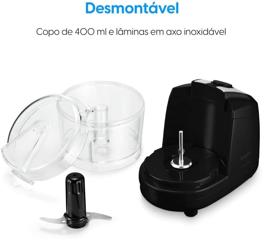 Mini Processador Elgin Turbo Press 150W Preto 110v - Image 5