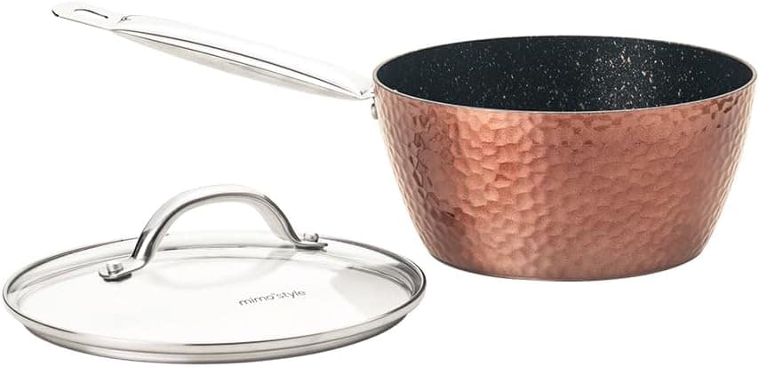 Mimo Style Conjunto Quatro Panelas de Indução Bronce, Feitas... - Image 7