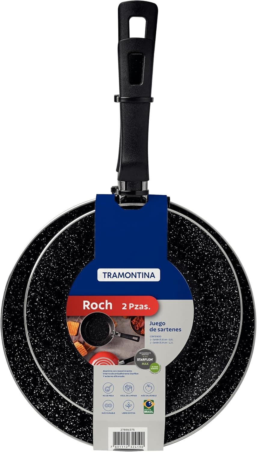 Jogo de Frigideiras Tramontina em Alumínio com Revestimento ... - Image 4