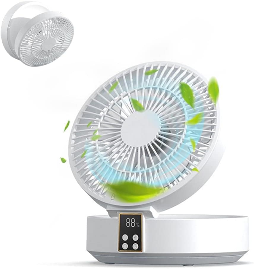 Ventilador de mesa Ventilador de parede Oscilação automática... - Image 2