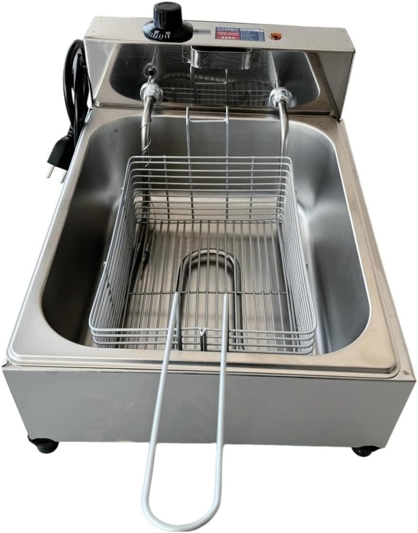 Fritadeira Industrial Elétrica Cuba 5l Inox Sem Frente | É bom mesmo? Descubra antes de comprar - Image 2