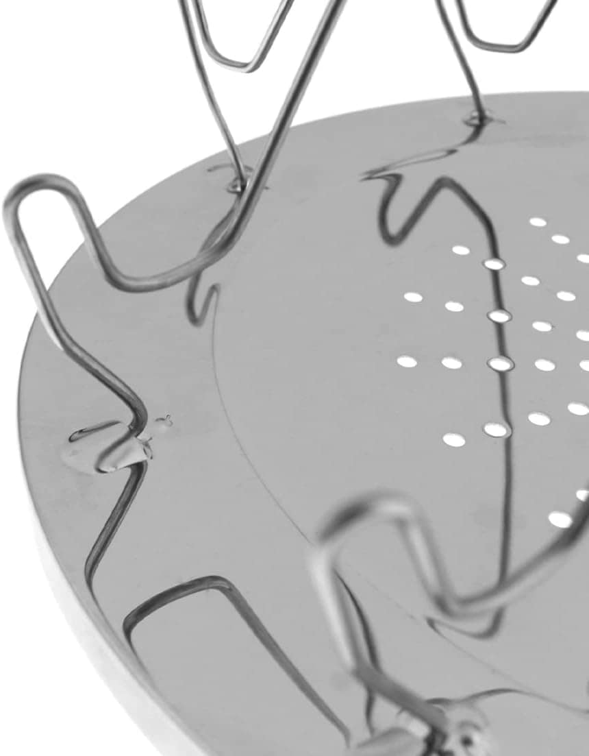 Torradeira de pão de aço inoxidável dobrável para família, a... - Image 4