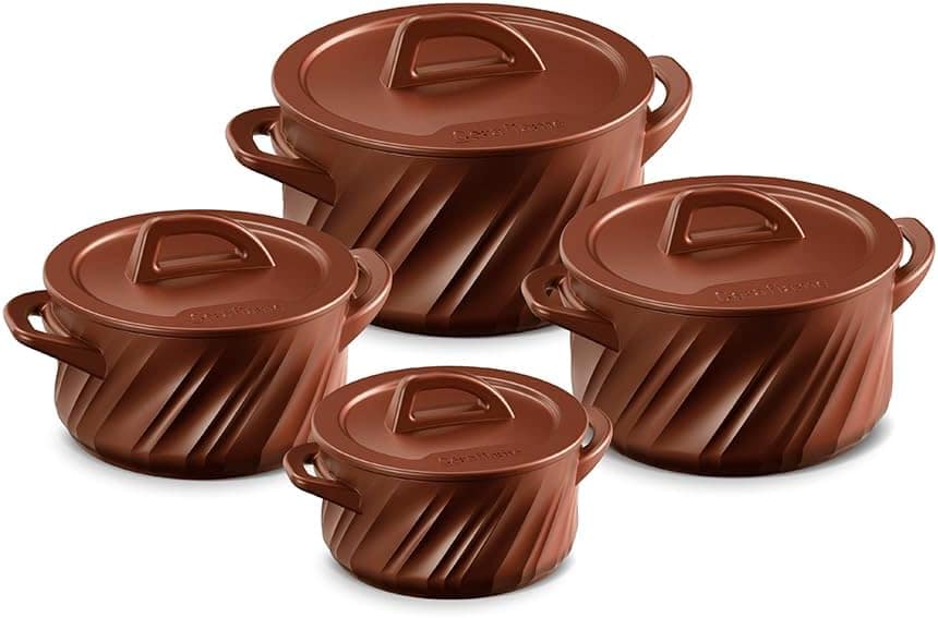 Ceraflame Conjunto Twist+ 4 Peças (Indução) - Cobre