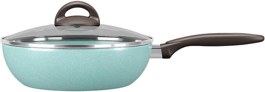 Brinox - Wok com Tampa 24Cm 2,3L Ceramic Life Suprema - Verd...