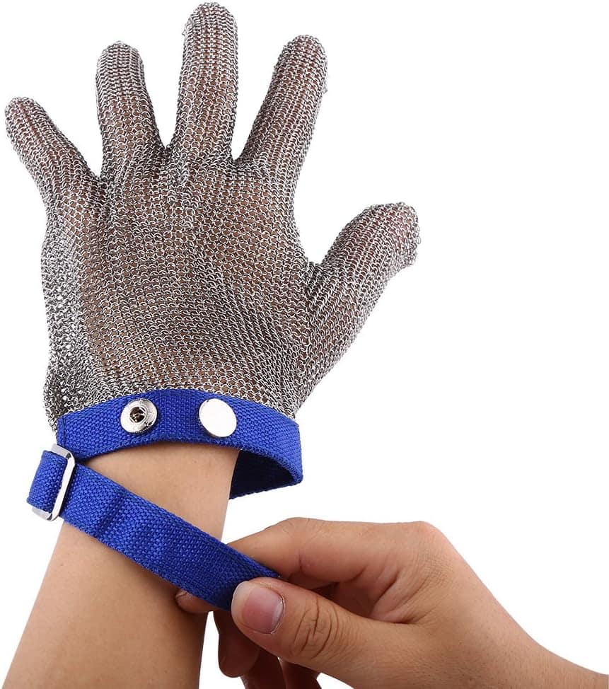 Luva Resistente Ao Corte, 304 Ferramenta de Segurança Em Aço... - Image 4