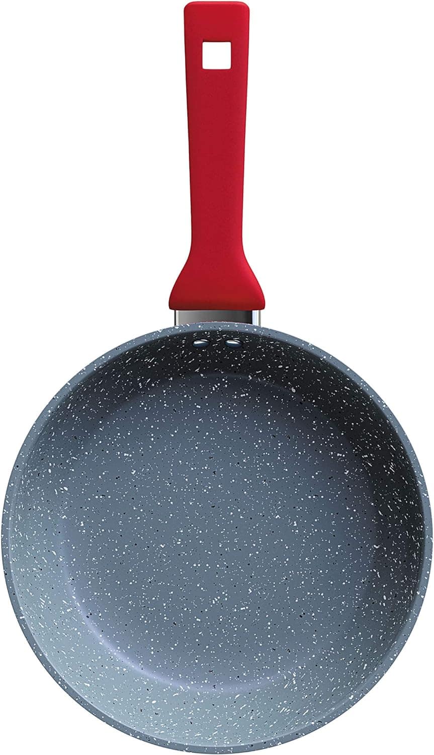 Euro, ALU8259-VO, Frigideira 22 cm ColorStone de alumínio co... - Image 3