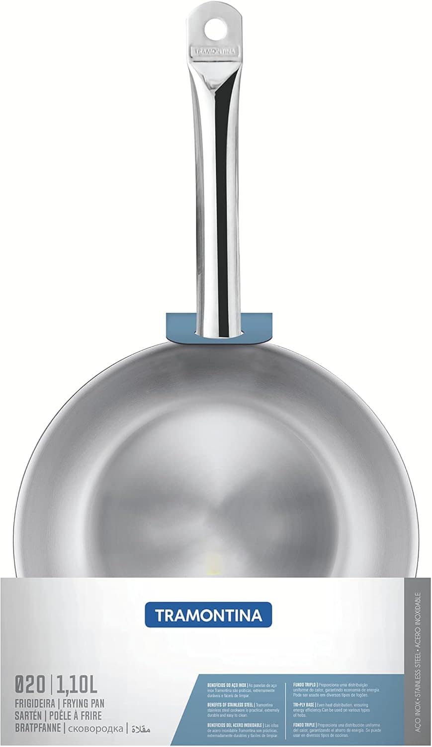 Frigideira Profissional 1,10L Aço Inox 62635200 Tramontina - Image 2